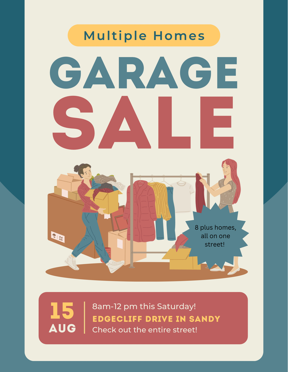 Multi house garage sale