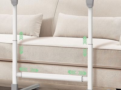 New Couch Stand Assist with Non-Slip & Wide Handrails, Height & Width Adjustable Stand Assist