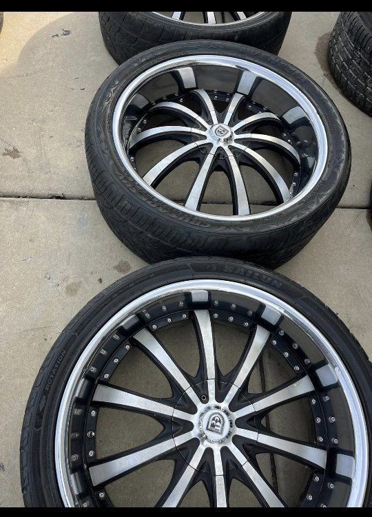 Rines lexani 24” universales 6 lugs