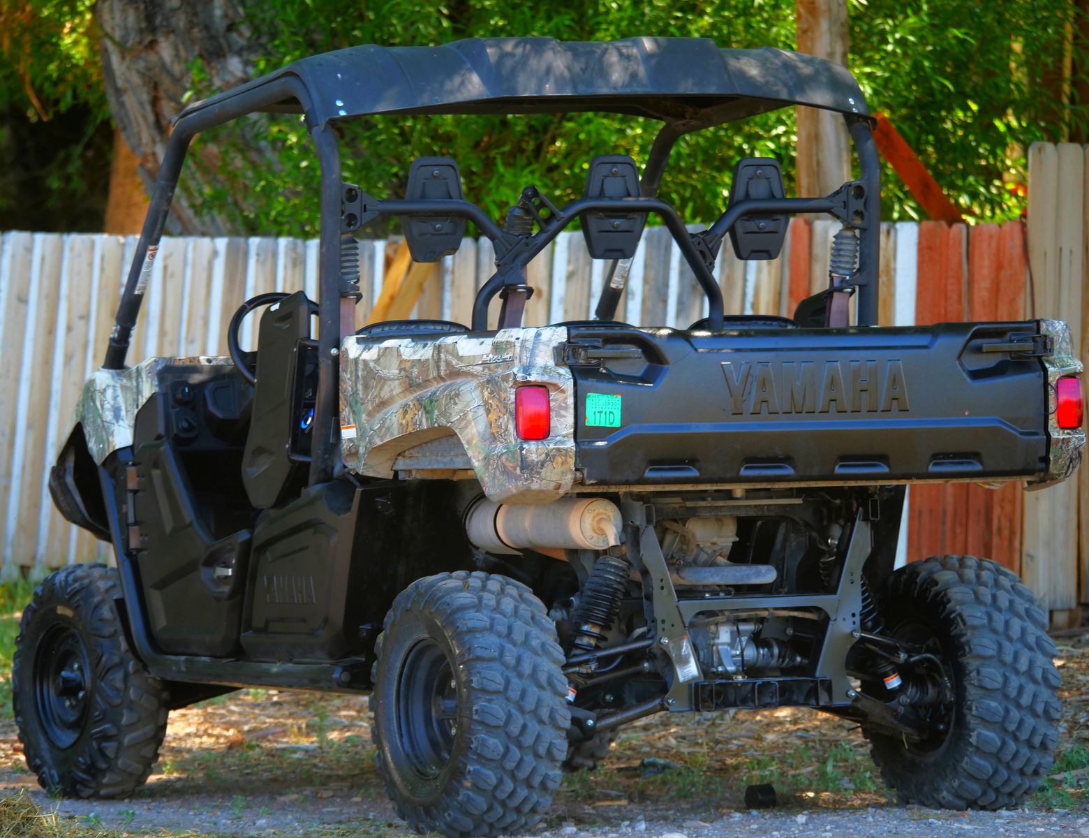 2016 Yamaha VIKING 700 4WD ATV - Camo, Roof & Windshield, Excellent Condition