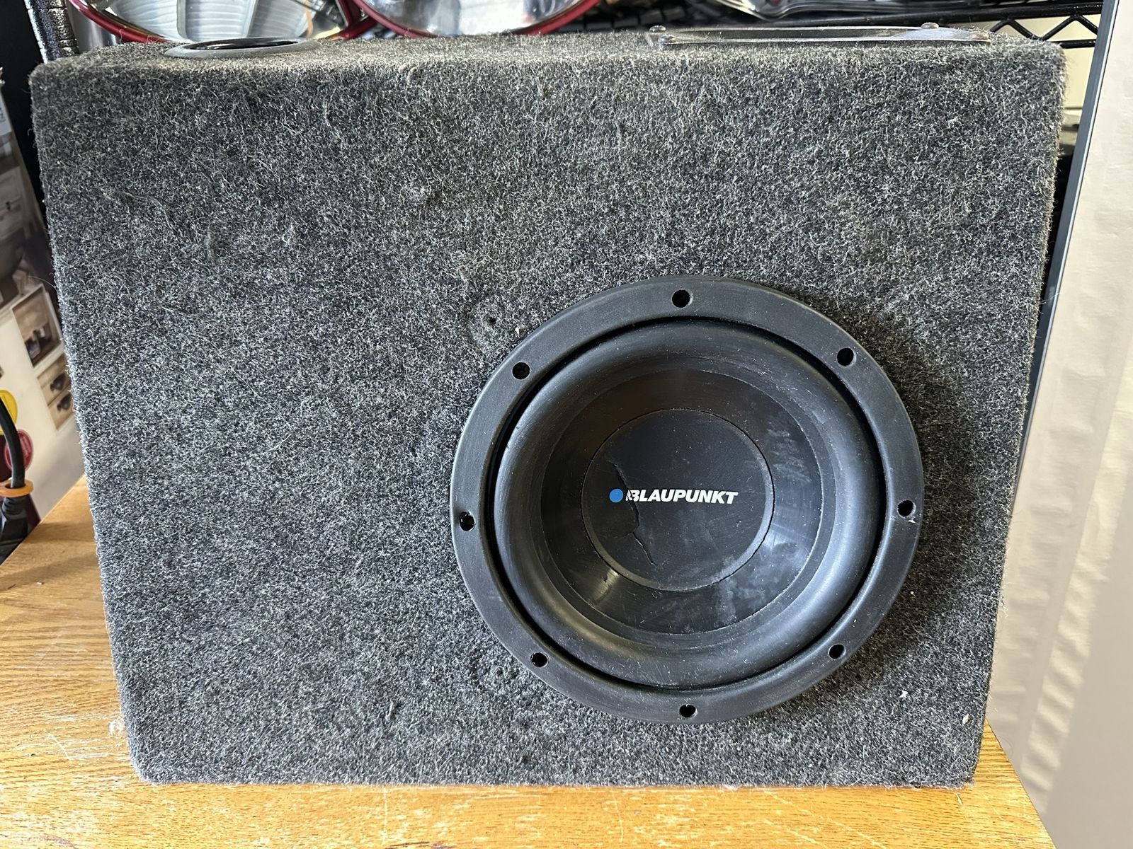 Blaupunkt 8 inch 400W Subwoofer with Ported Speaker Box