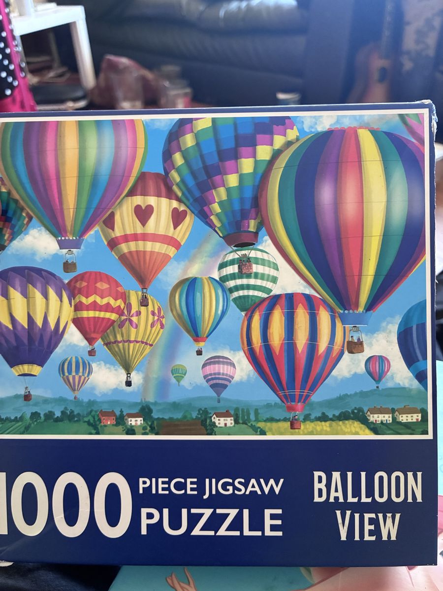 Balloon View 1000 Piece Jigsaw Puzzle Hot Air Balloons