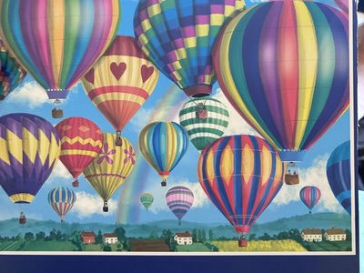 Balloon View 1000 Piece Jigsaw Puzzle Hot Air Balloons