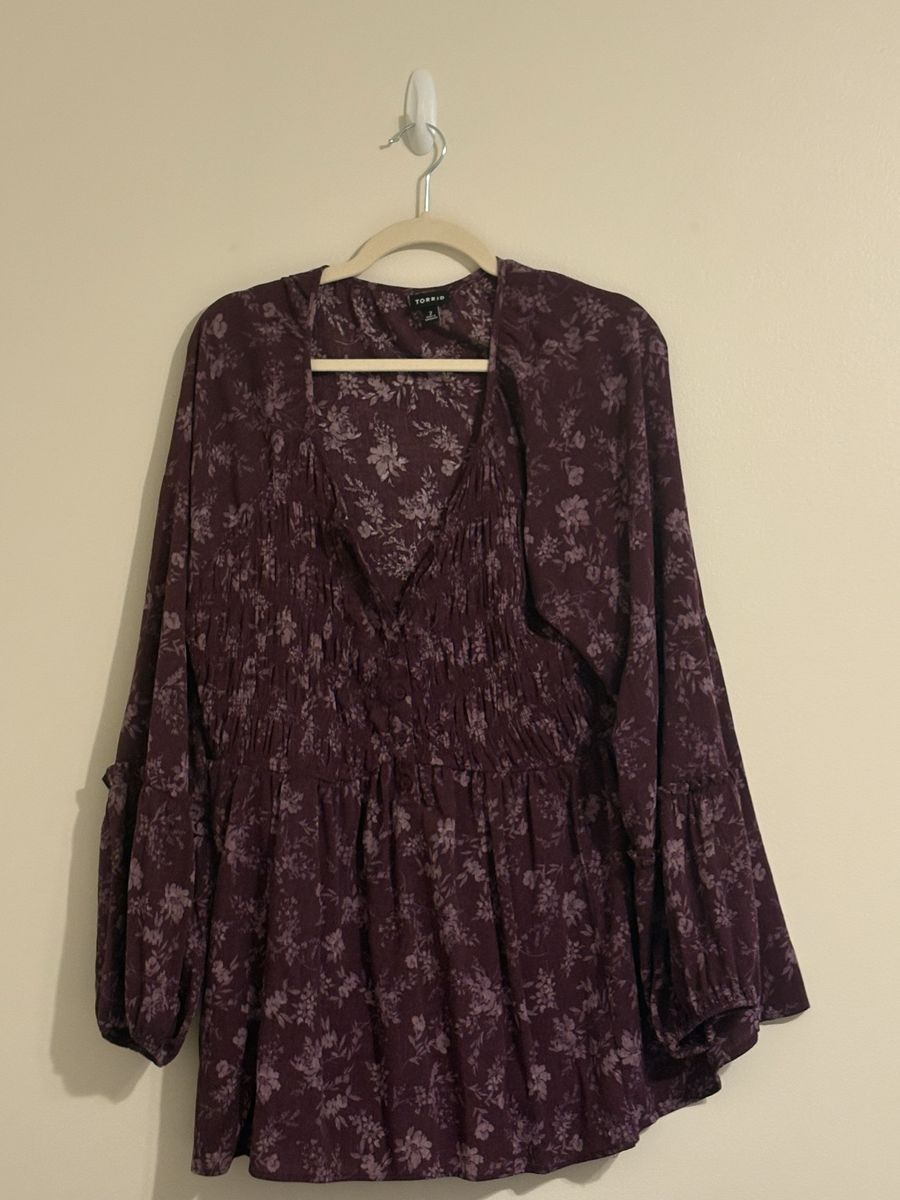 Torrid Babydoll shirts Size 2