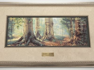 Framed "Sacred Grove" Art Print by Greg Olsen – Custom Matted & Framed