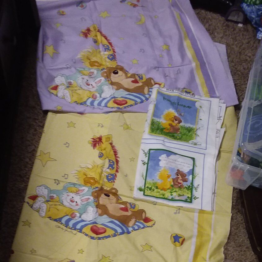 SUZY'S ZOO..2 QUILT TOPS AND A BOOK TO SEW