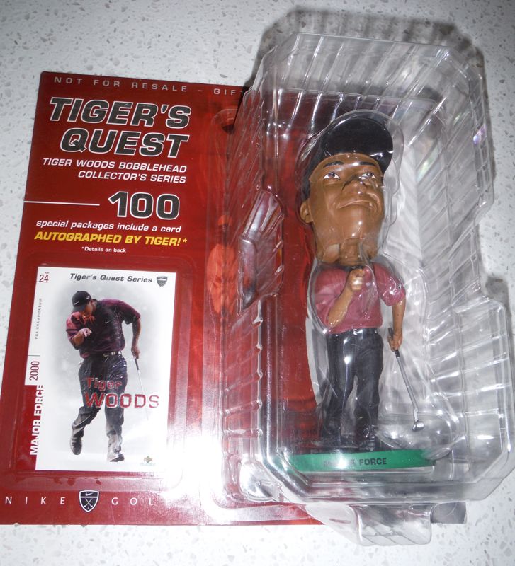 Tiger Woods Bobblehead "Tiger's Quest Collector's Series" by Nike Golf - Major Force (2000)
