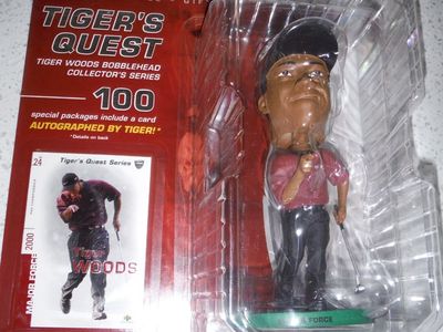 Tiger Woods Bobblehead "Tiger's Quest Collector's Series" by Nike Golf - Major Force (2000)