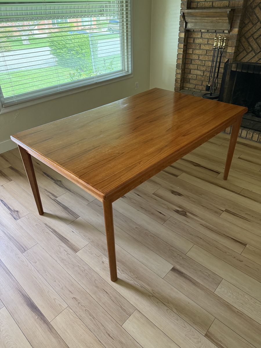 Brdr Furbo Danish Teak Extendable Dining Table