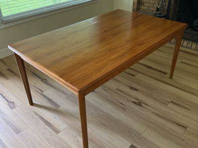 Brdr Furbo Danish Teak Extendable Dining Table