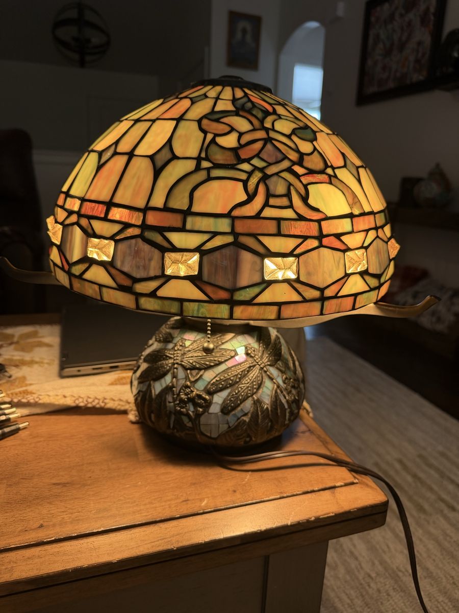 Tiffany style lamp
