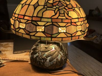 Tiffany style lamp