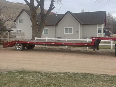 SIngle Axle Step Decl Trailer