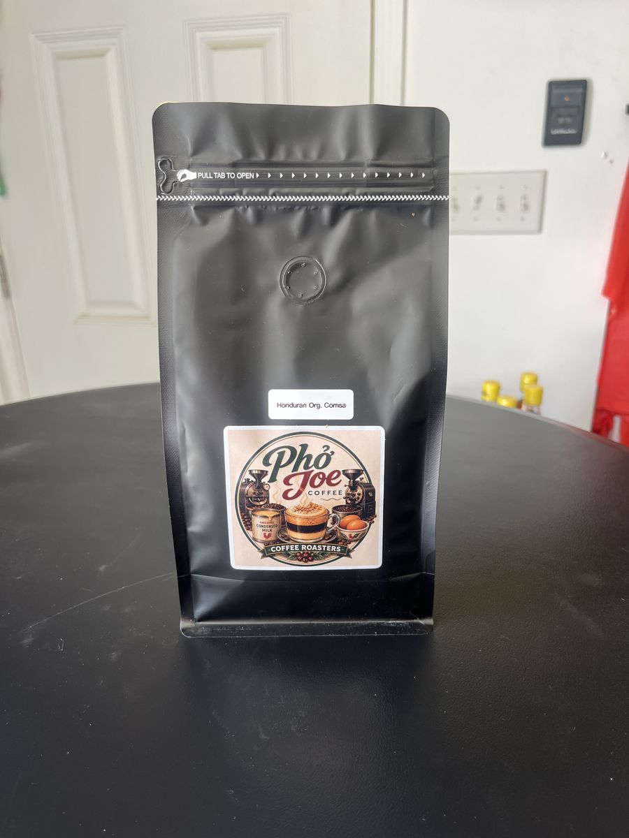 Roasted whole coffee beans