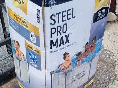 Bestway Steel Pro MAX Above Ground Pool Set - 10 ft x 30 in