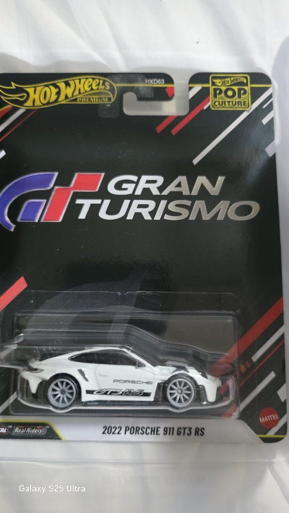Hot Wheels Premium Pop Culture Gran Turismo 2022 Porsche 911 GT3 RS Real Riders