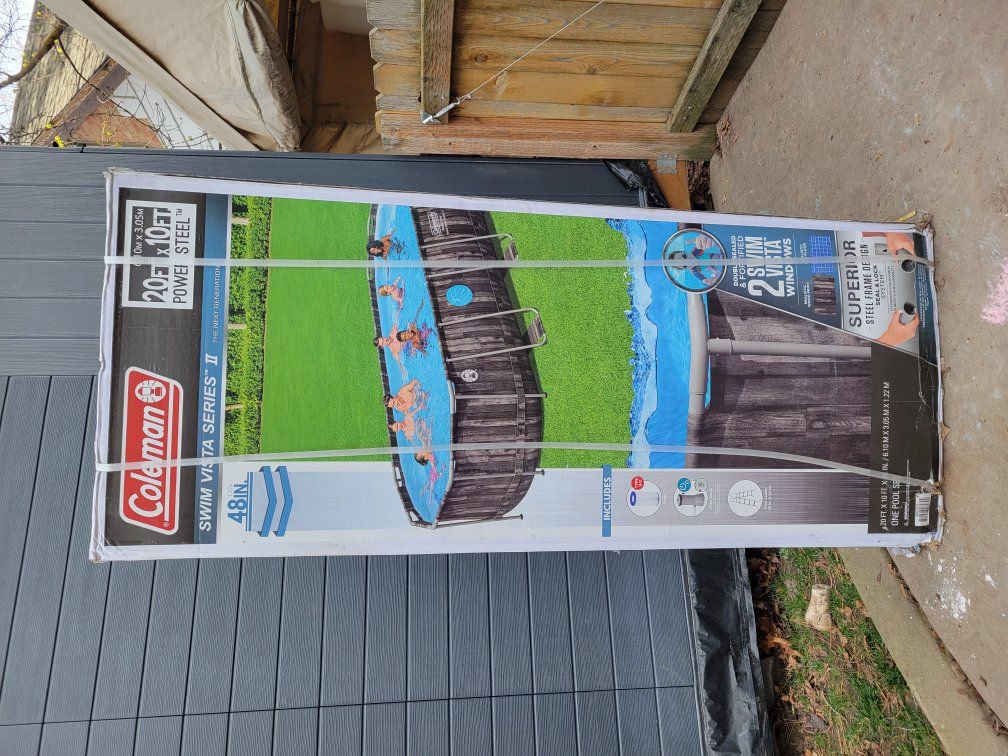 Coleman 20x10 Above Ground Pool