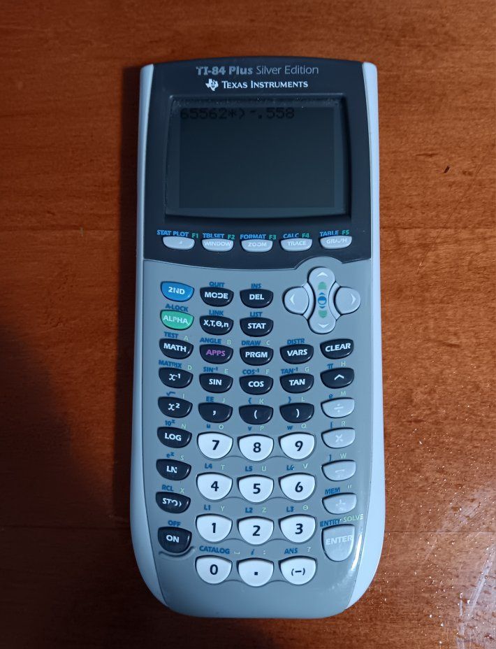 Texas Instruments TI-84 Plus Silver Edition Graphi