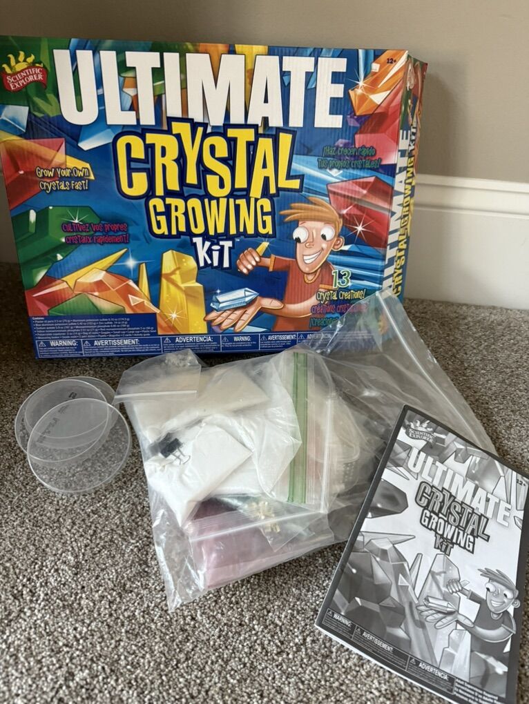Science Ultimate Crystal Growing Kit Crafts