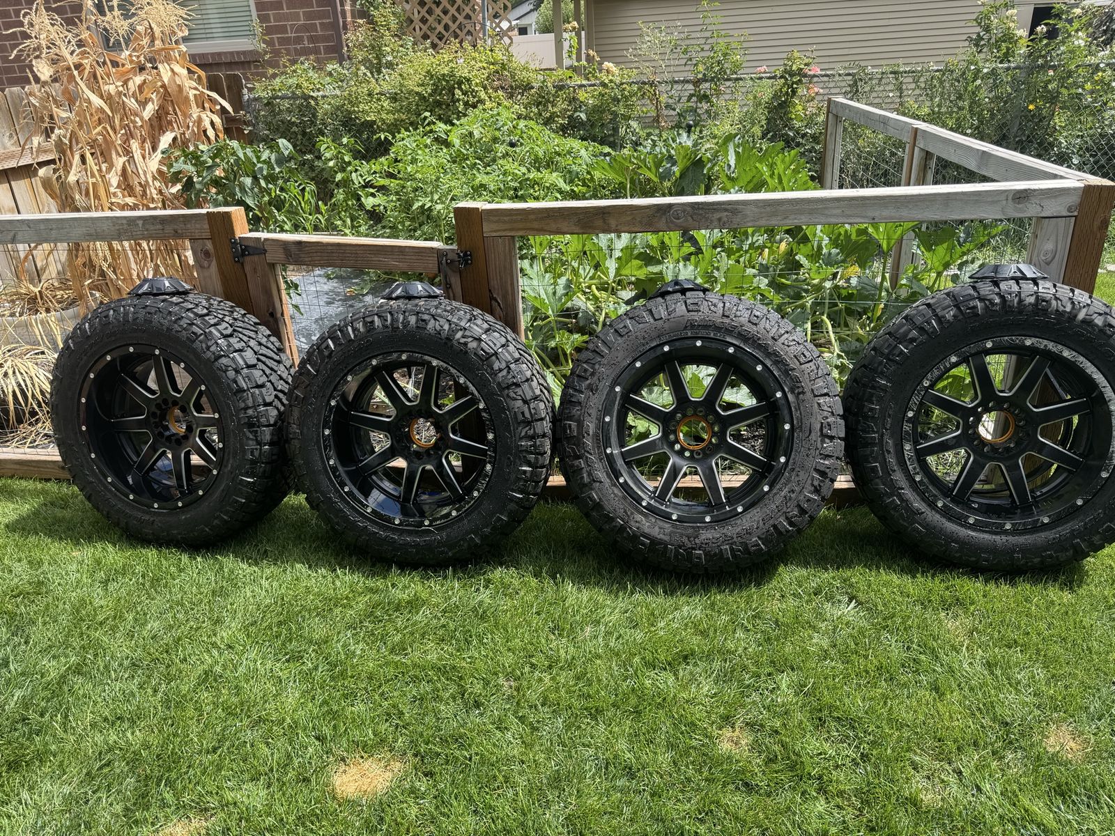 Ridge Grappler tires and Fuel rims