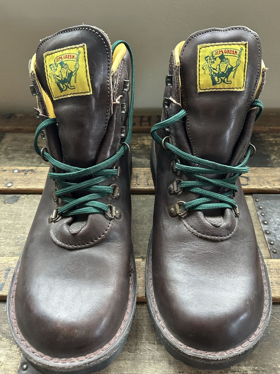 Jim Green Razorback boots hiking hunting 13.5