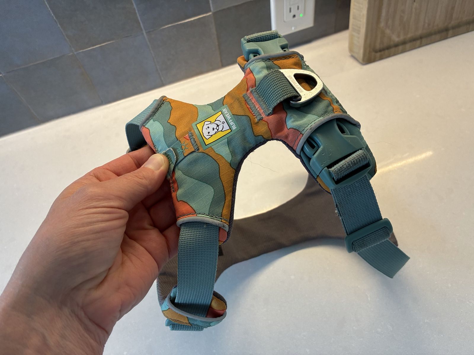 Ruffwear, Front Range Dog Chest Harness, Spring Mountains, Small