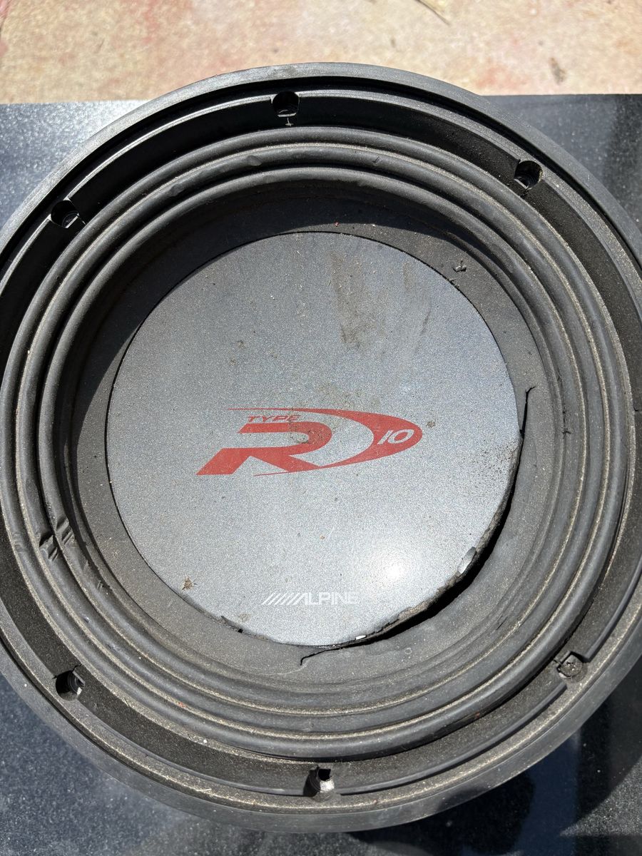 Alpine Type-R 10-inch Subwoofer