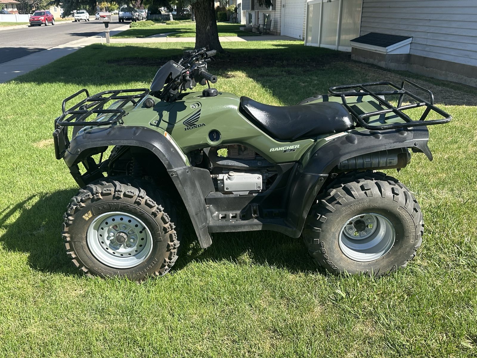 2004 Honda Rancher ES ATV Four Wheeler Green