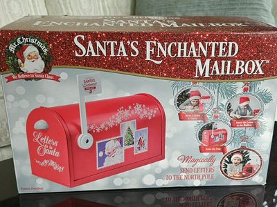 Mr. Christmas Santa's Enchanted Mailbox Holiday Decoration