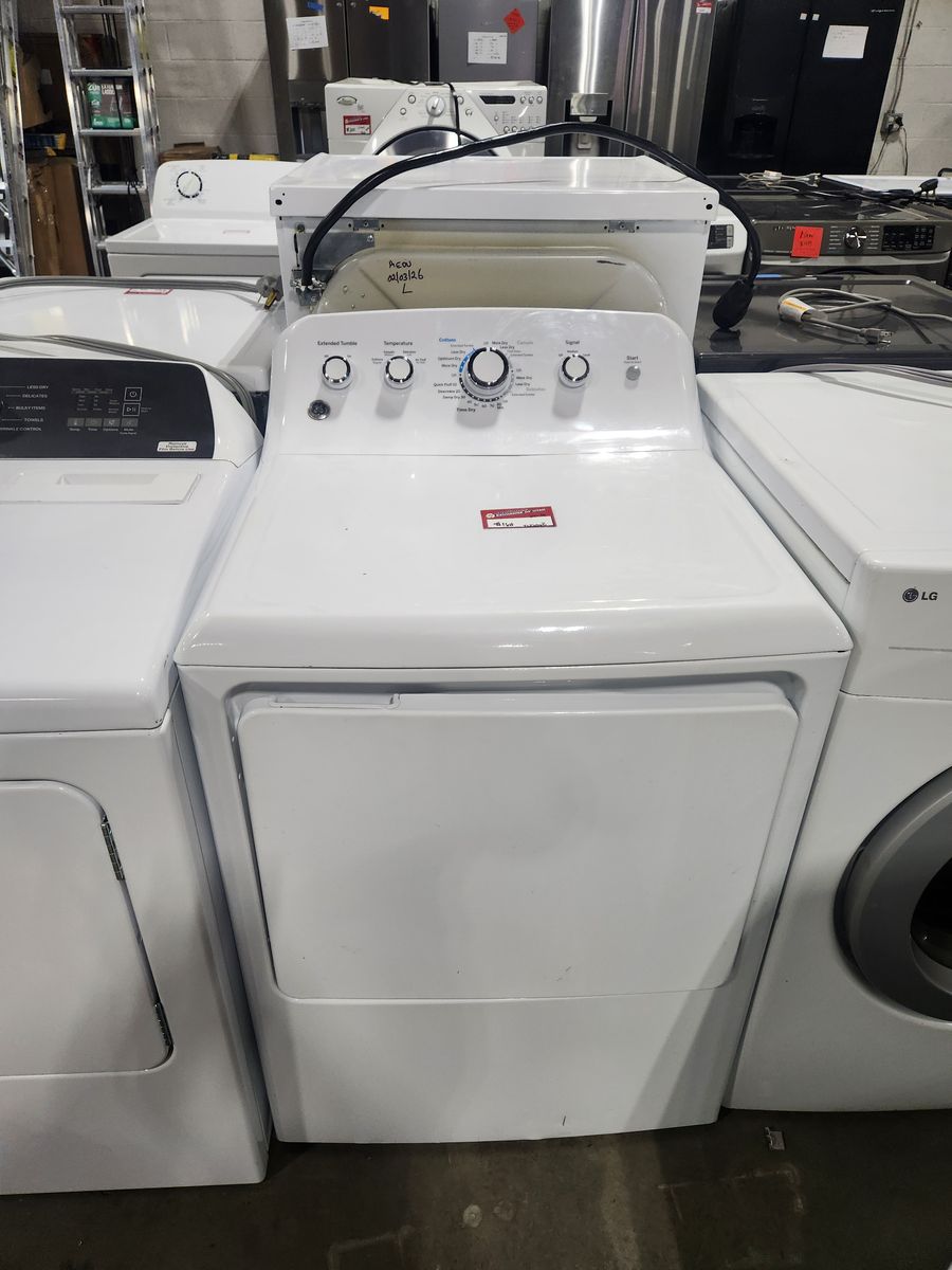 GREAT GE TOPLOAD ELECTRIC DRYER! WITH A FULL WARRANTY