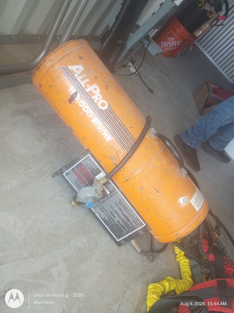 All-Pro 150,000 BTU Forced Air Propane Heater