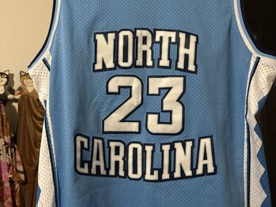 Michael Jordan North Carolina Tar Heels #23 Blue College Basketball Jersey