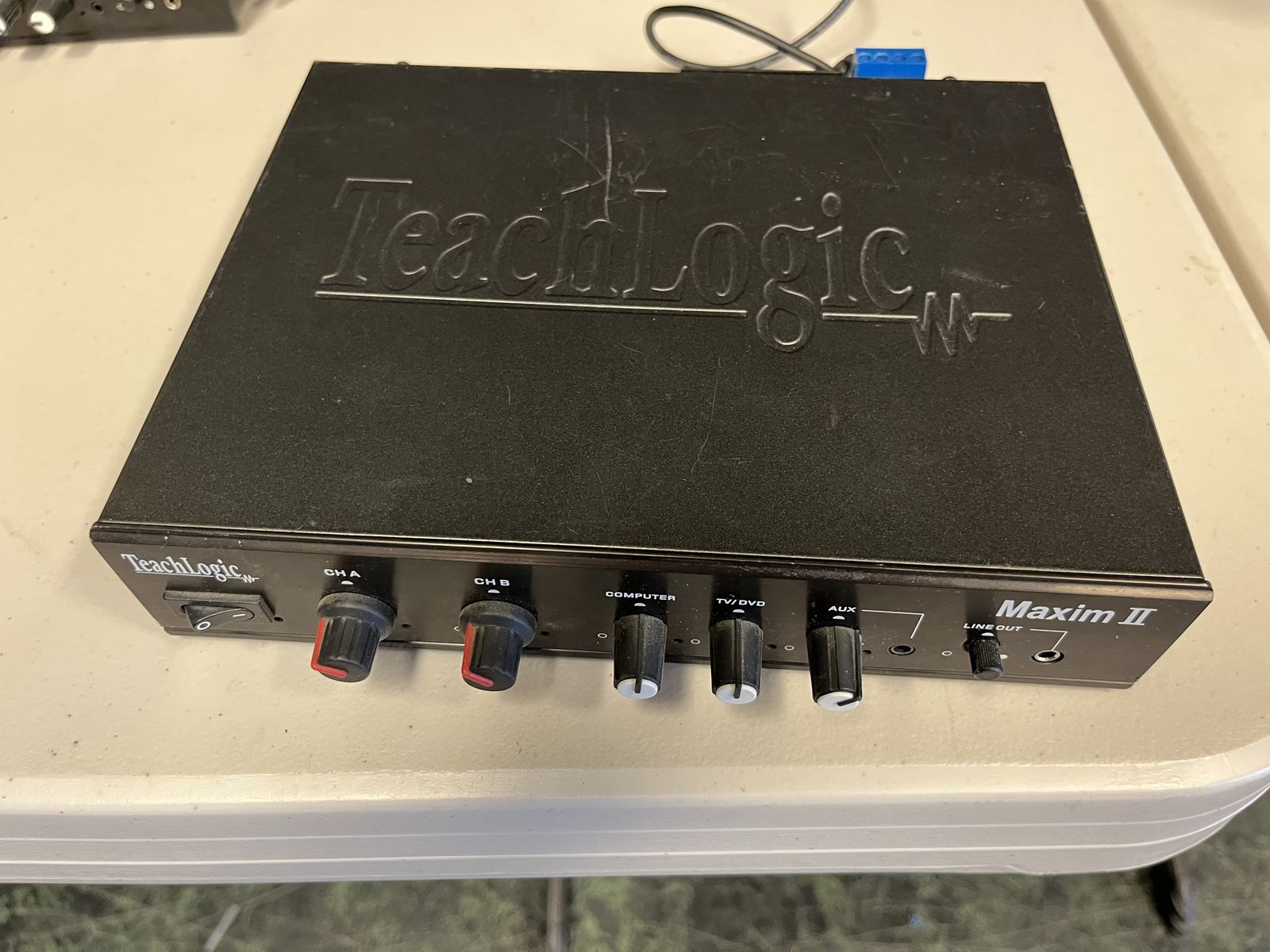 TeachLogic Maxim II IMA-420 Audio Mixer Amplifier for Classroom and Commercial AV Systems