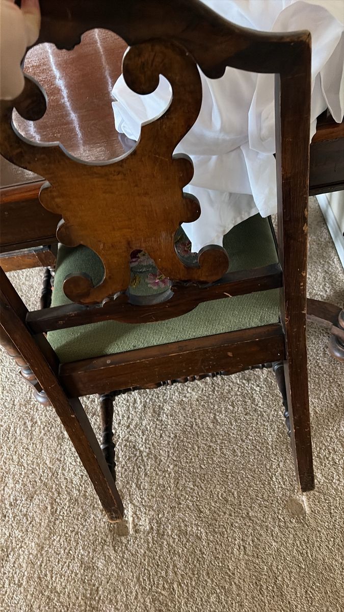 Antique kitchen table