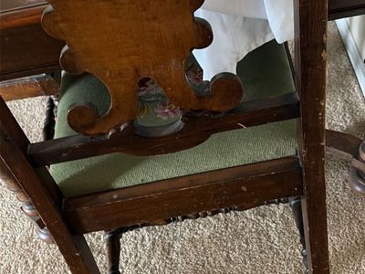 Antique kitchen table