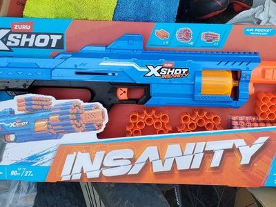 ZURU X-Shot Insanity Berzerko Dart Blaster - New in Box