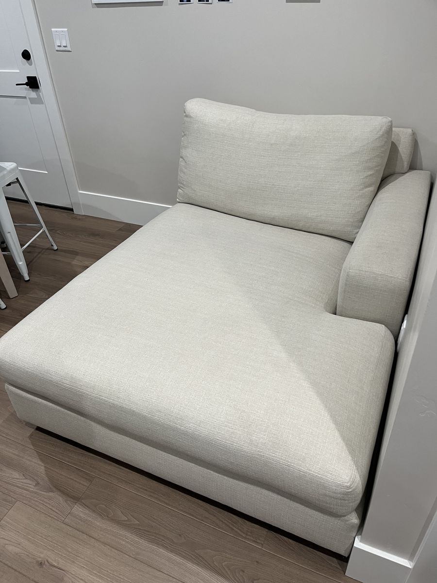 Pottery Barn Chaise