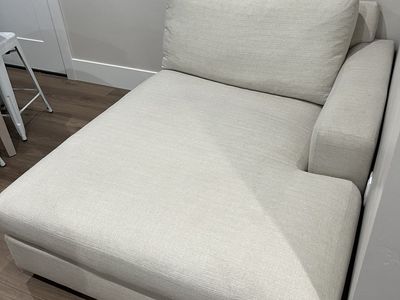 Pottery Barn Chaise