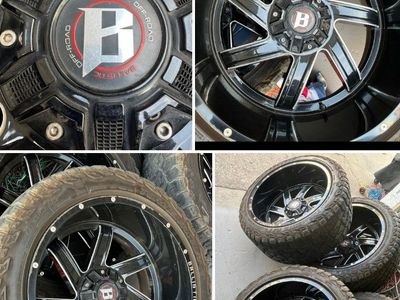 Ballistic wheels 33x12.50R22LT $1800