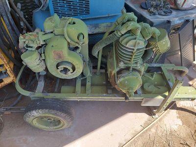 military gas powered air compressor portable