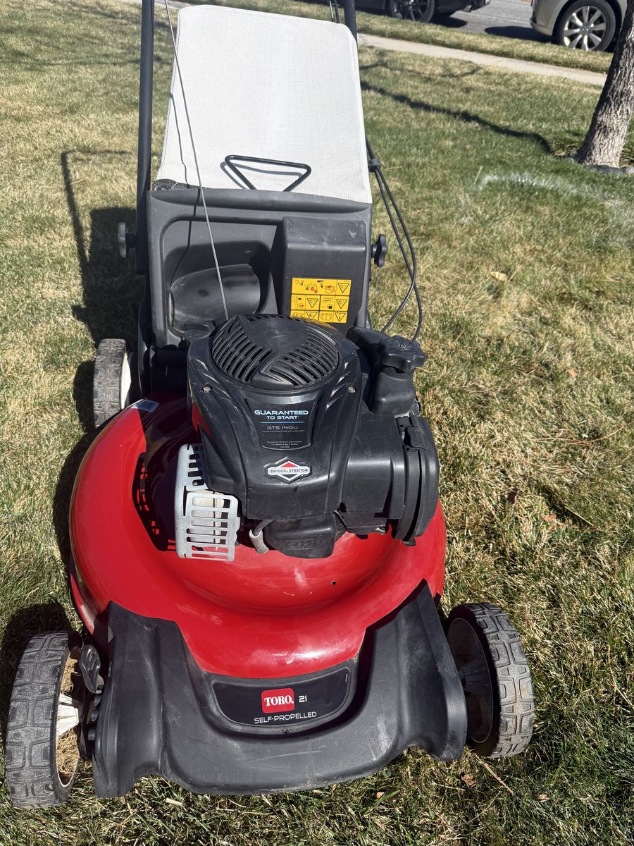 Easy Start Self Propelled Toro Mower
