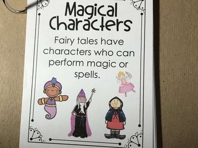 Fairy Tales Cards for helping Children Makeup Fairy Tale Stories.