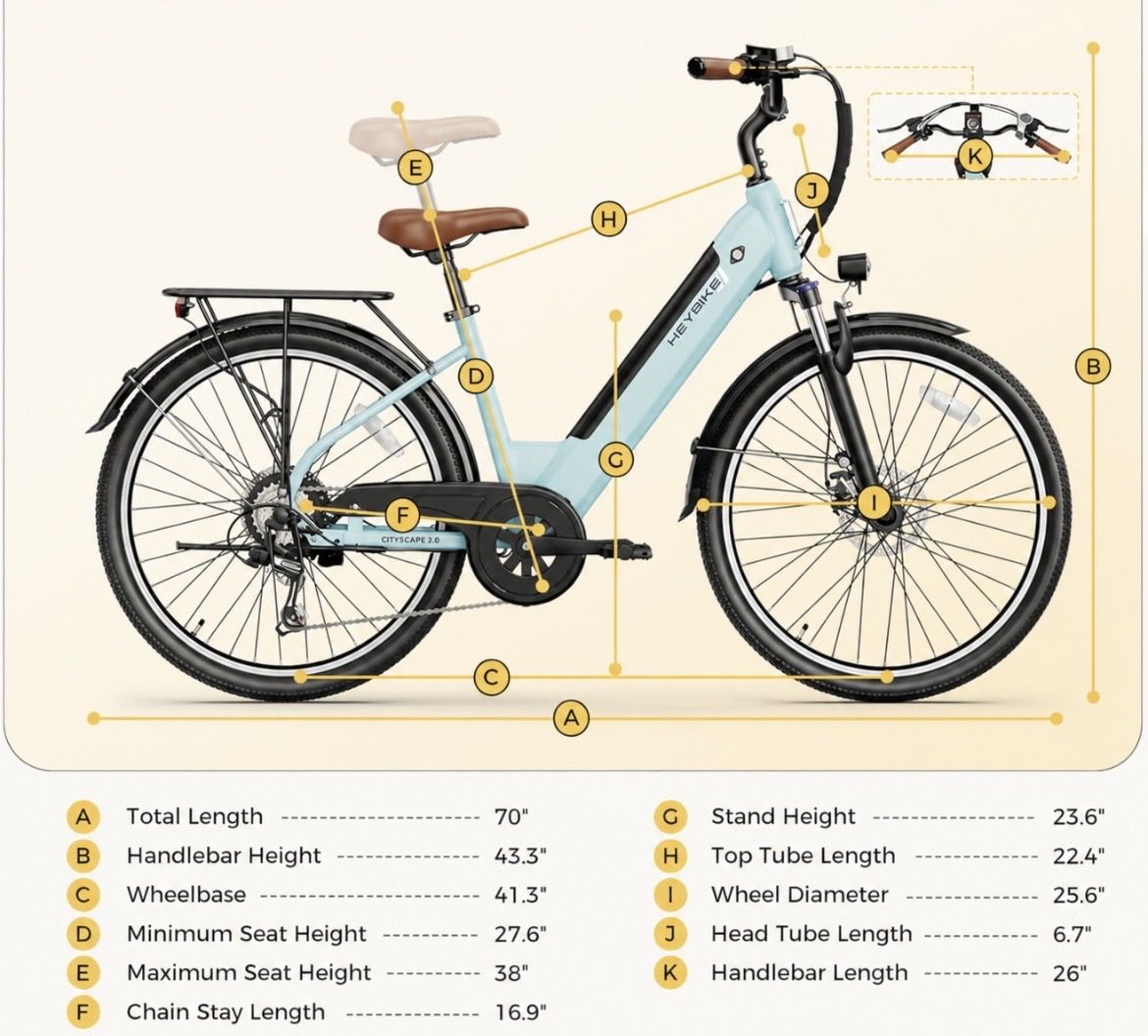Cityscape E-Bike - new in box