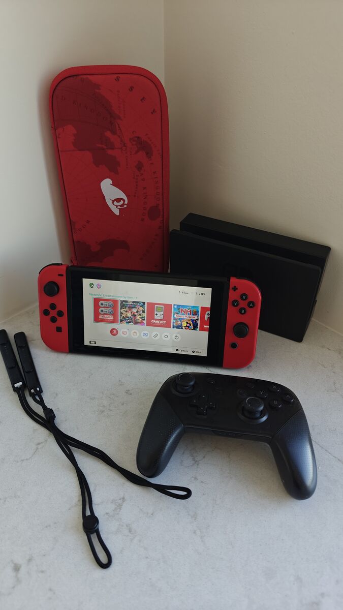 The Nintendo Switch Super Mario Odyssey Bundle