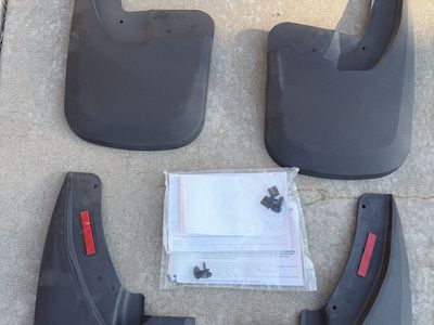 Husky Front & Rear Mud Guards Set for 2009-2018 RAM 1500 / 2010-2018 RAM 2500 3500