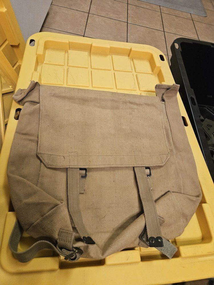 Vintage Military Backpacks and Bags