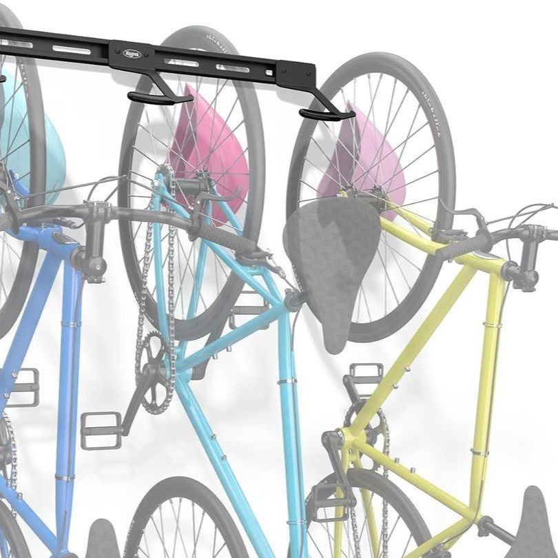Wall Mount Bike Rack - 3 Bikes