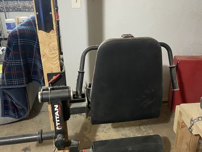 Titian Fitness T-3 or X-3 Series Rack Mounted Leg Curl and Extension