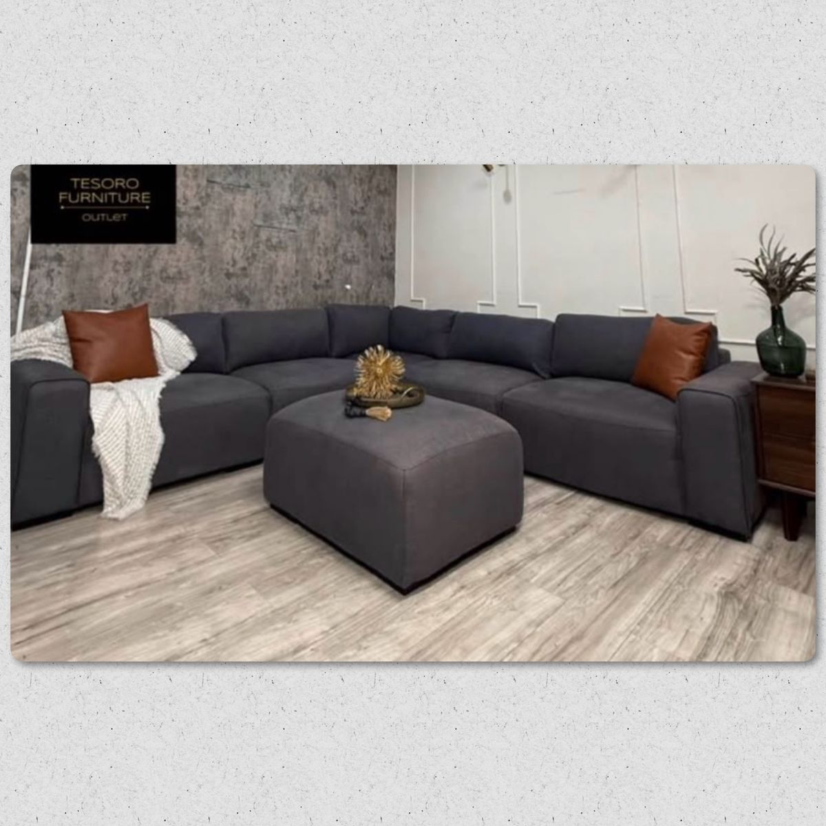 ABBYSON MODULAR SECTIONAL SPRING CLEARANCE