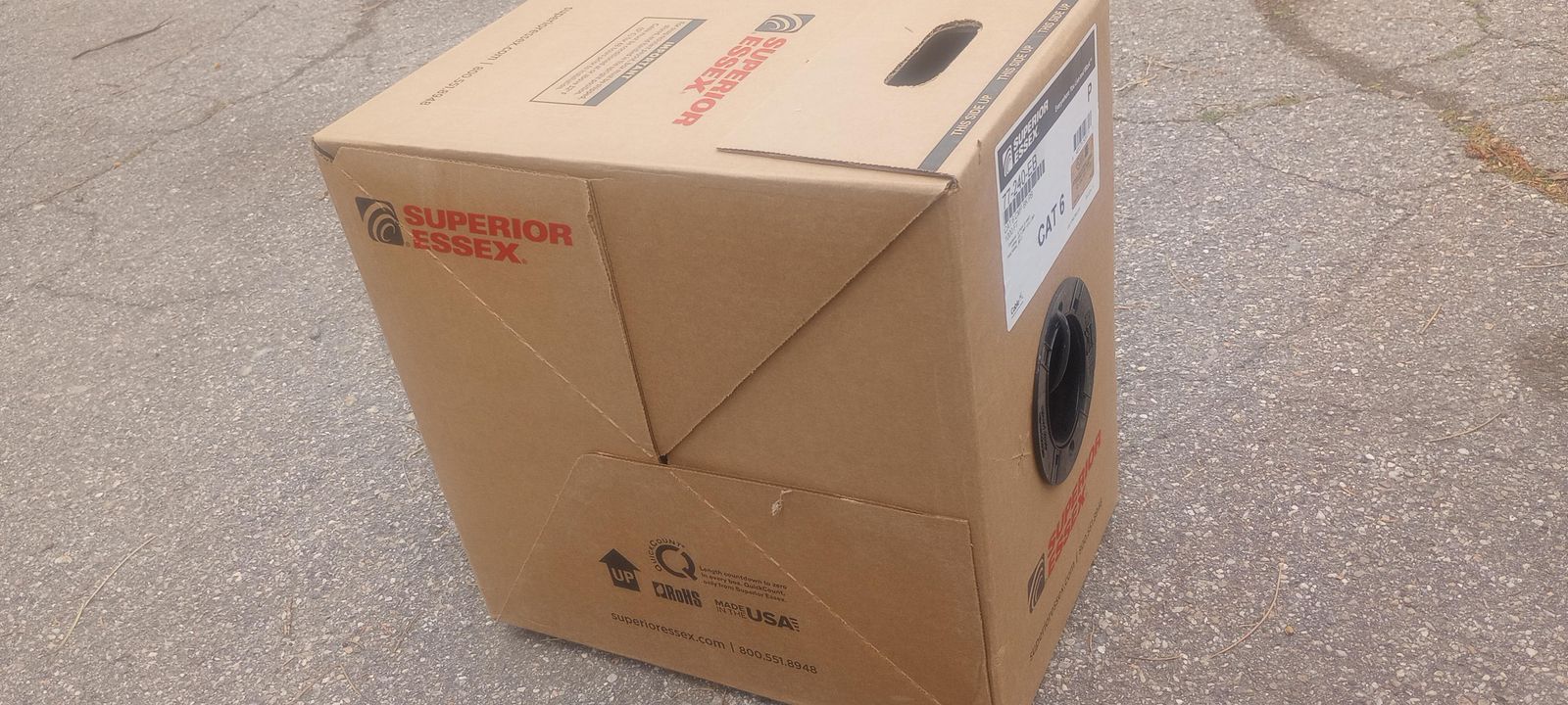 CAT6 Cable 1000' box $225/ea OBO